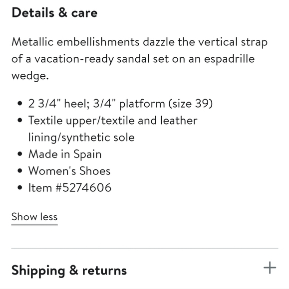 TONI PONS ORIGINAL Sitges Espadrille Sandal in Black Fabric, sz 9 / 40 - Picture 15 of 16